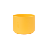 Owala Bottle Boot 32oz in bright yellow, silicone shown solo