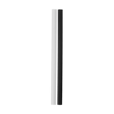 Owala Replacement Straws group shot showing two straws side by side, one solid white and one solid black