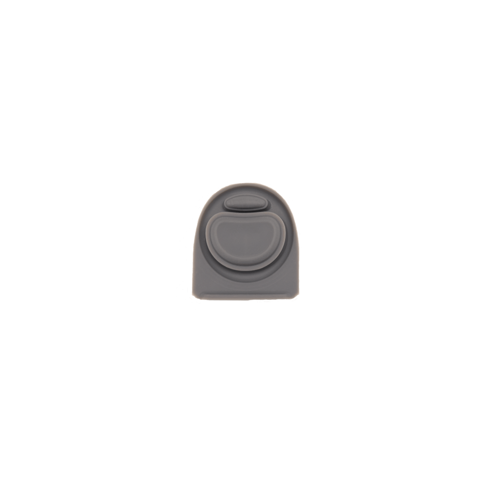 Replacement FreeSip Spout Gasket; small dark gray rounded rubber gasket with center hole