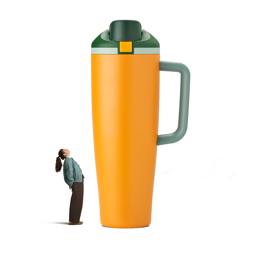 FreeSip Tumbler 40oz Orange Grove