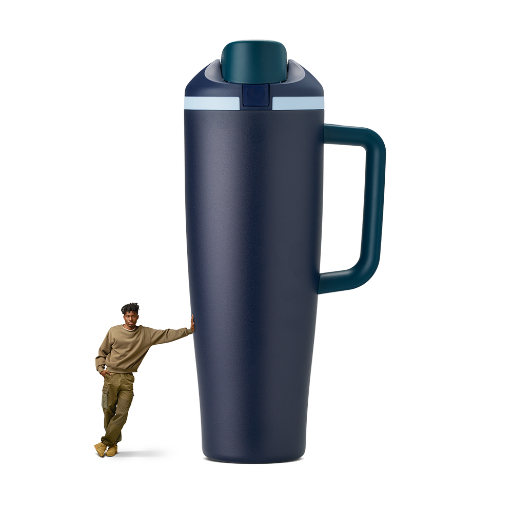 FreeSip Tumbler 40oz in Sea Captain
