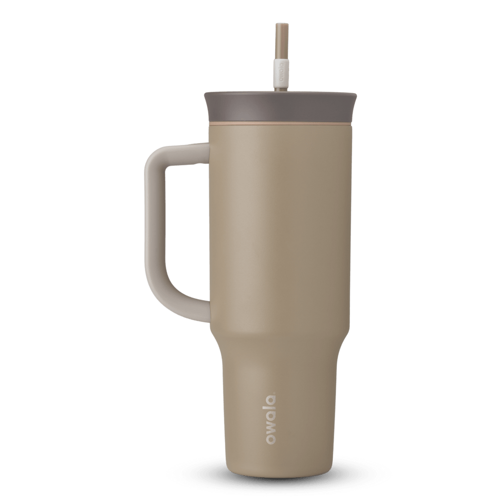 40oz Tumbler in warm greige